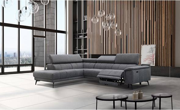 Destockage de canapé de qualité avec relaxation et repose-pieds montant personnalisable sur la RN6 Villeurbanne (69100) dans le Rhône